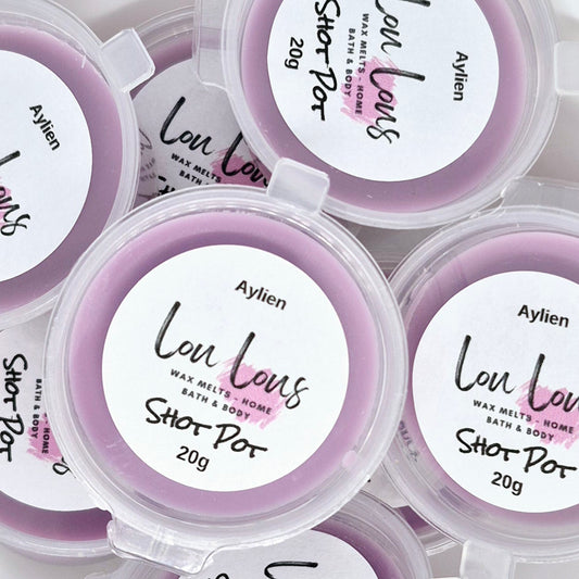 Purple Galaxy Wax Melt Shot Pot