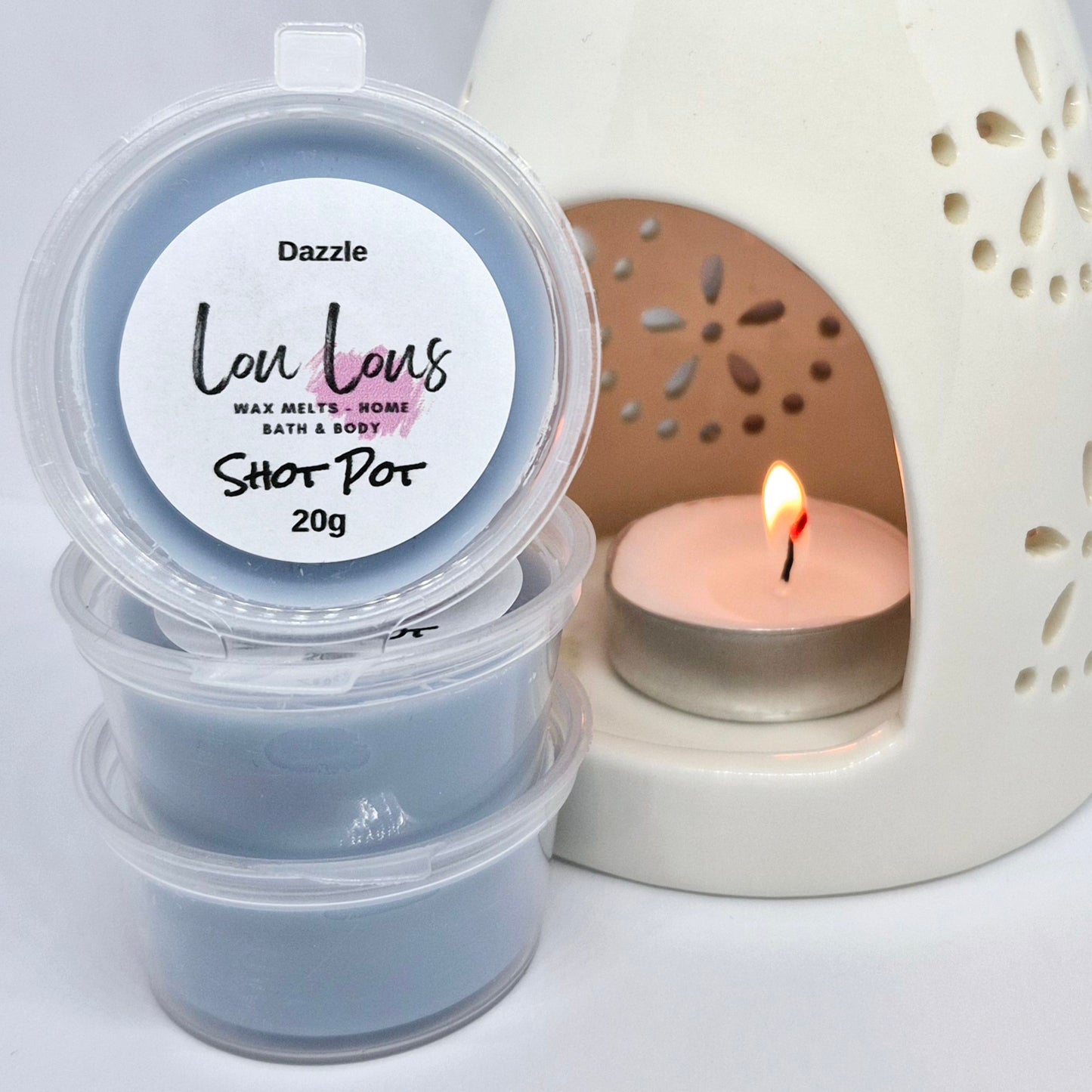 Dazzle Wax Melt Shot Pot