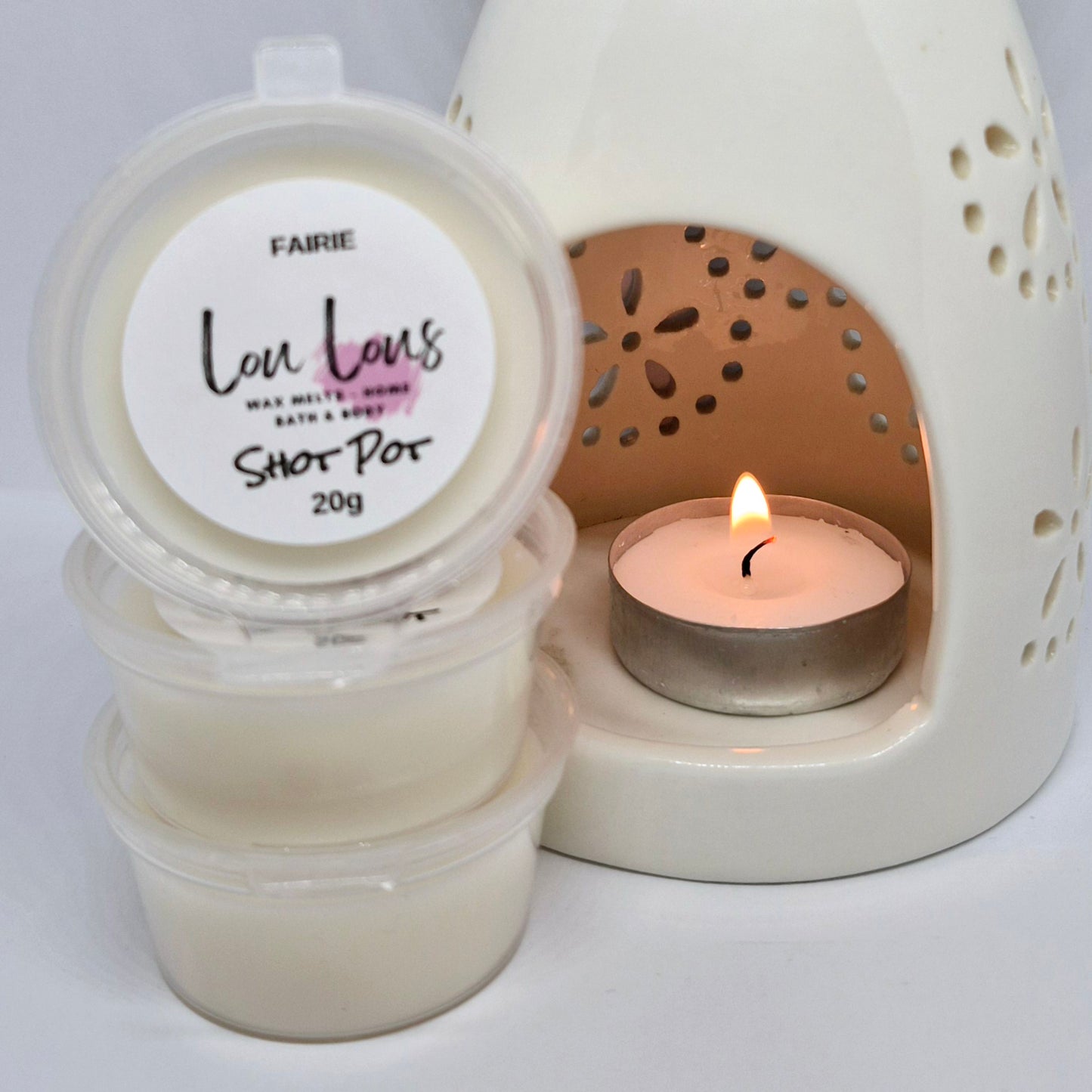 Fairie Wax Melt Shot Pot