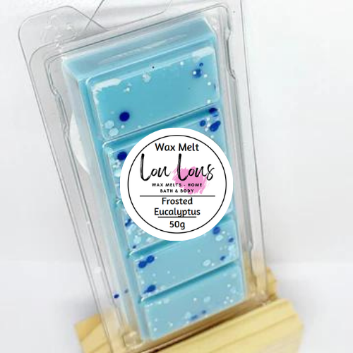 Frosted Eucalyptus Wax Melt Snap Bar