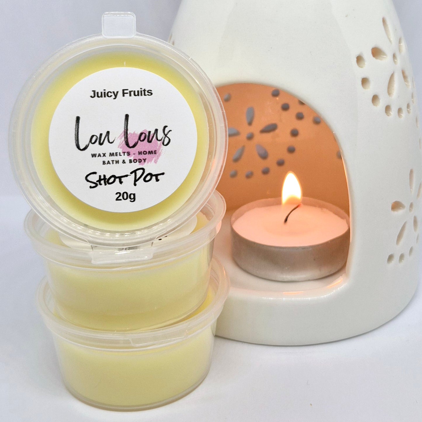 Juicy Fruits Wax Melt Shot Pot