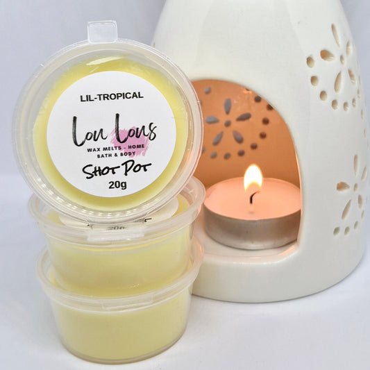 Lil-Tropical Wax Melt Shot Pot