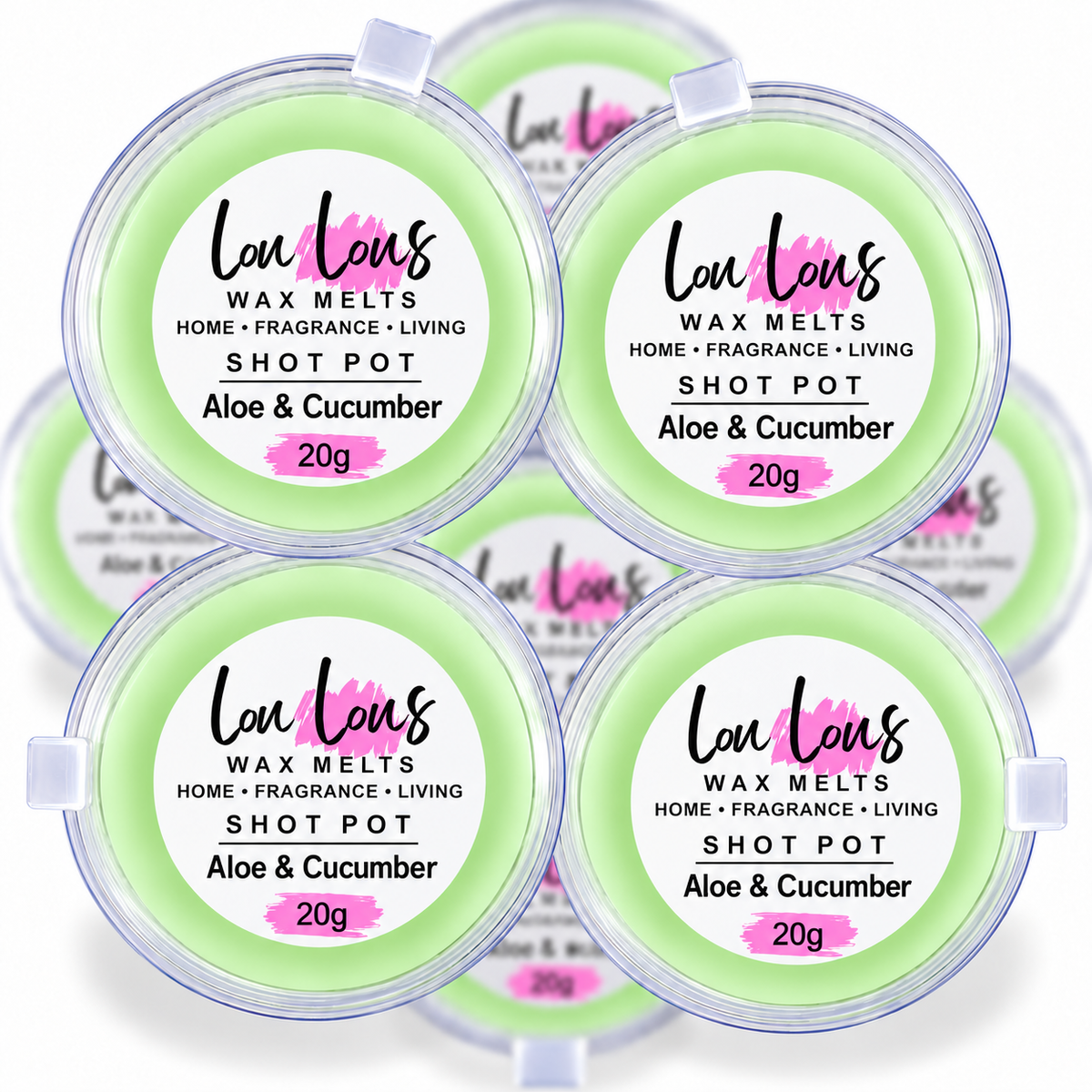 Aloe & Cucumber Wax Melt Shot Pot