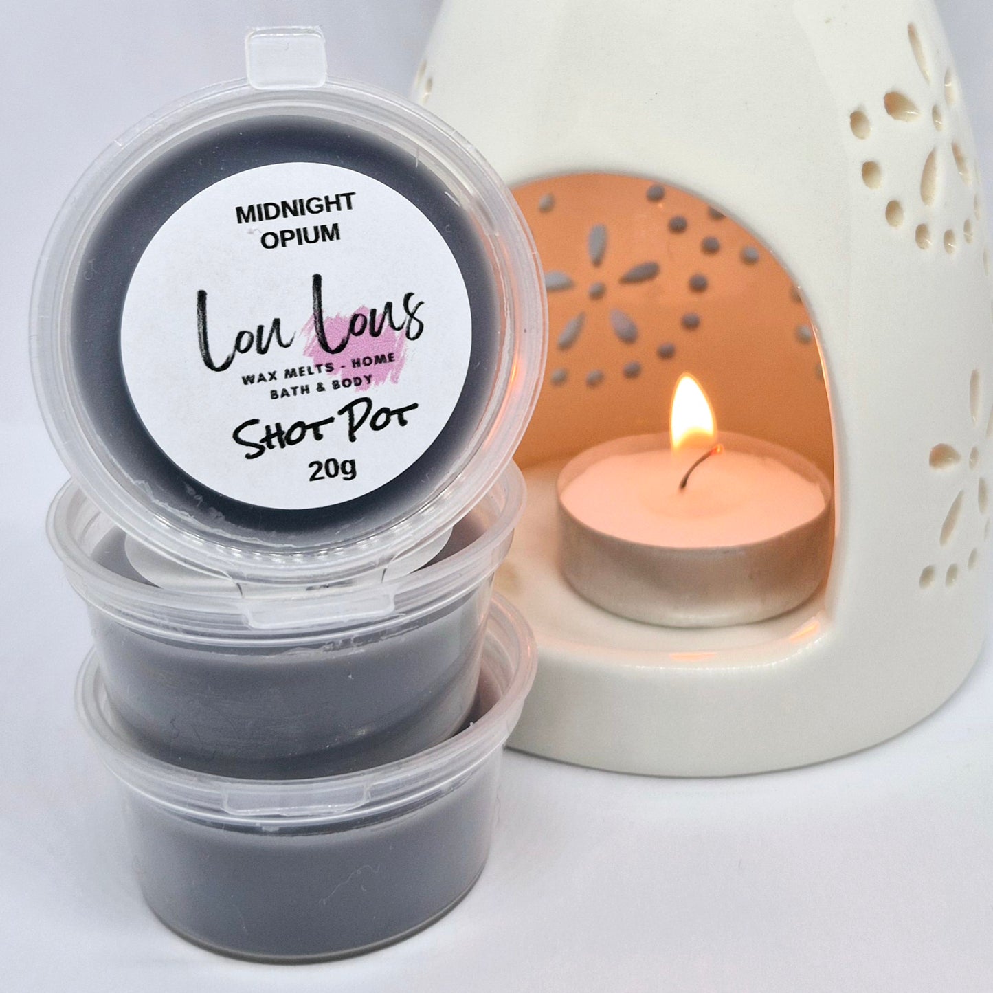 Midnight Opium Wax Melt Shot Pot