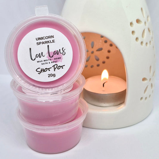 Unicorn Sparkle Wax Melt Shot Pot