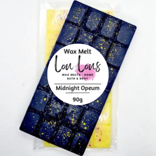 Midnight Opium Large Wax Melt Snap Bar