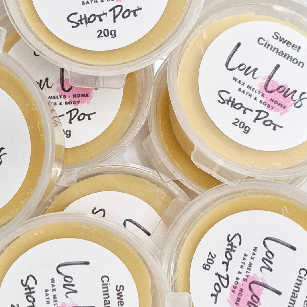 Sweet Cinnamon Wax Melt Shot Pot