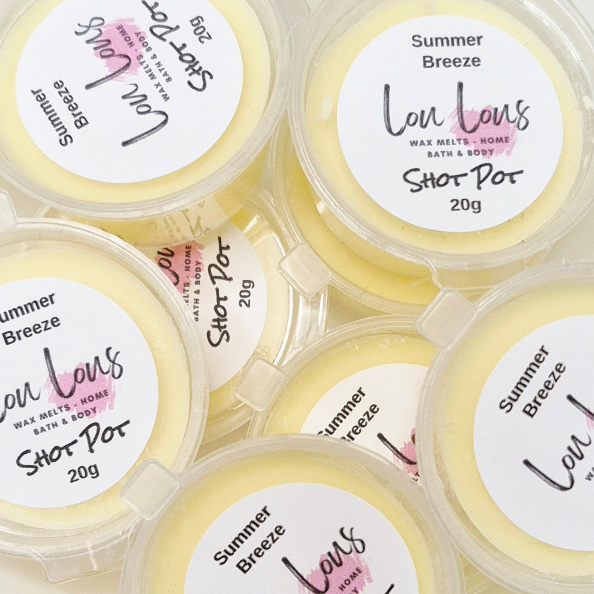 Summer Breeze Wax Melt Shot Pot