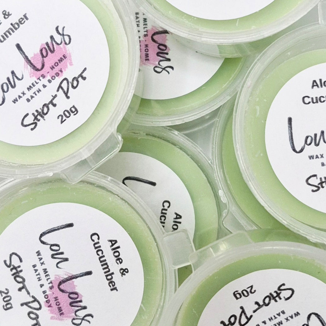Aloe & Cucumber Wax Melt Shot Pot