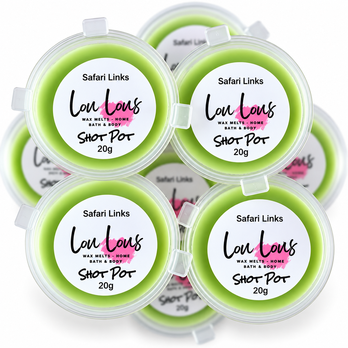 Safari Links Wax Melt Shot Pot