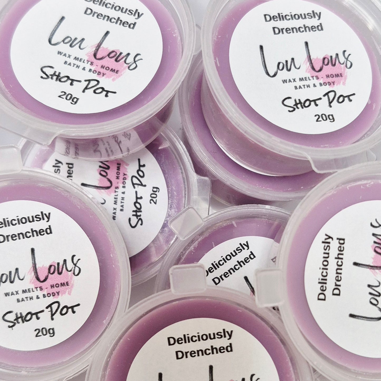 Deliciously Drenched Wax Melt Shot Pot