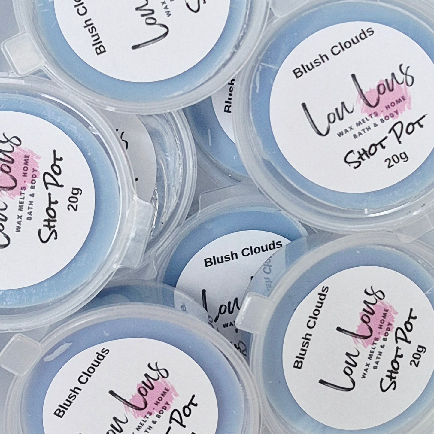 Blush Clouds Wax Melt Shot Pot