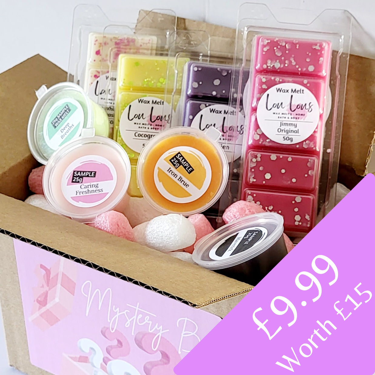 mystery wax melt box