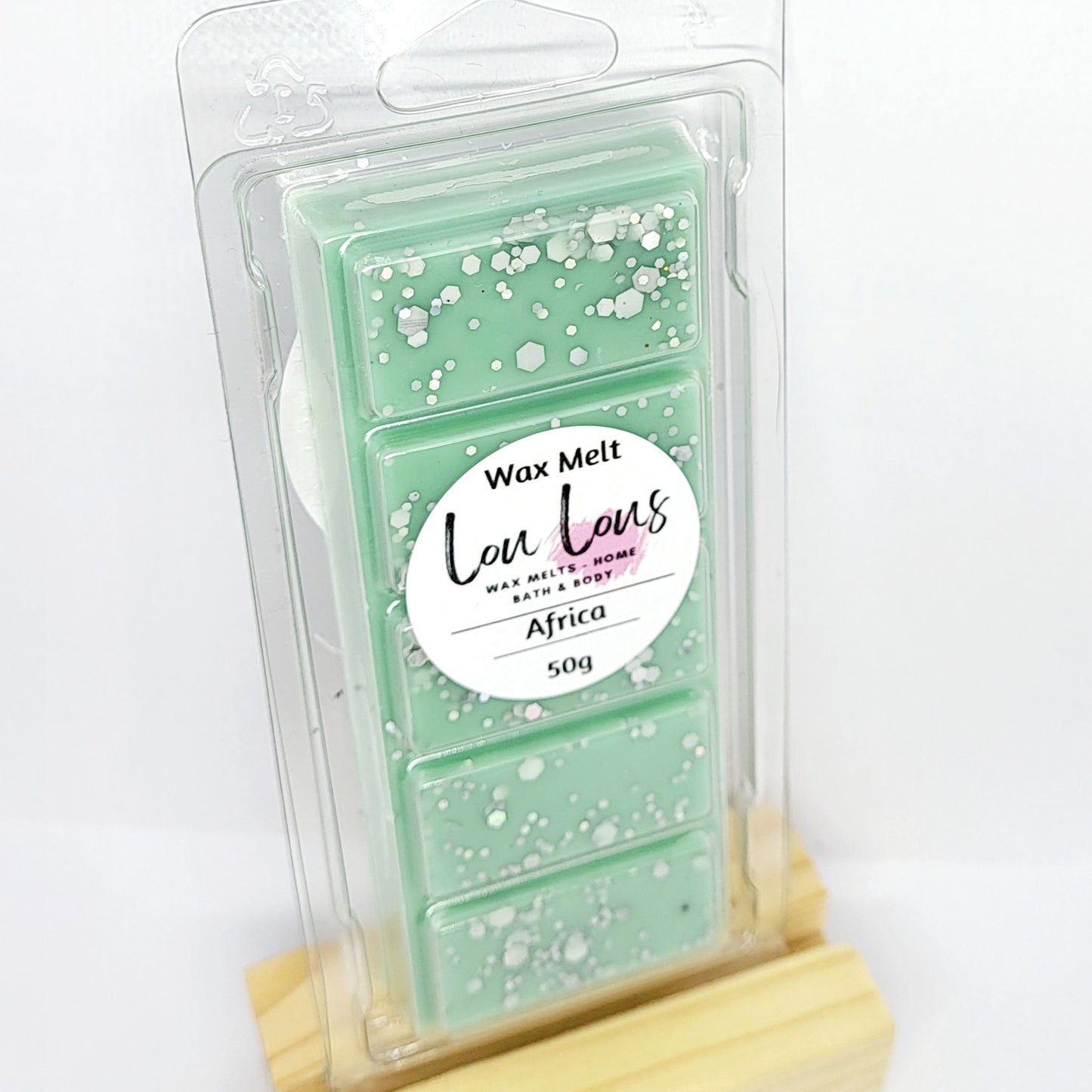 Wax melt snap bar scented in africa