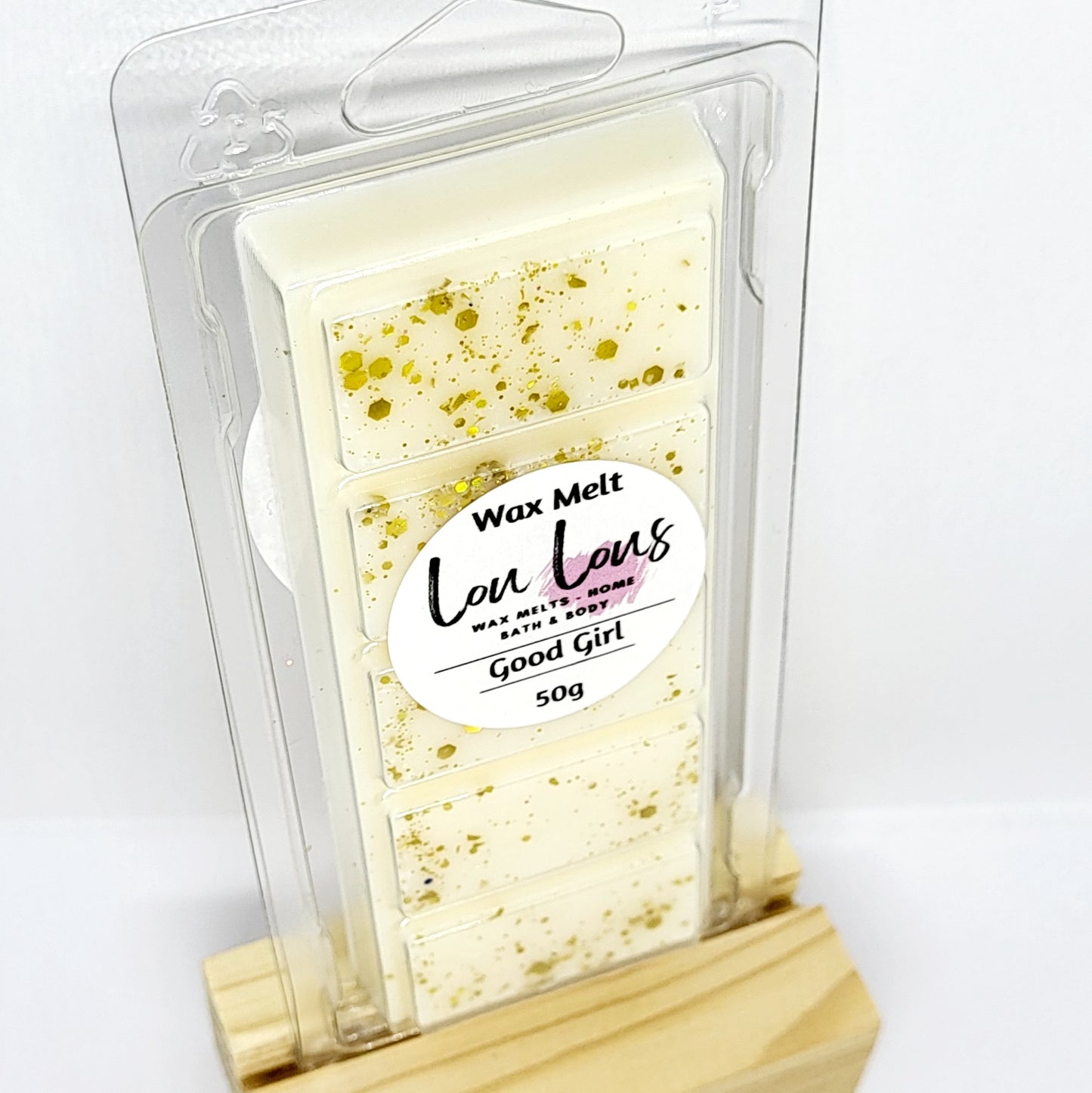 Wax melt snap bar scented in good girl