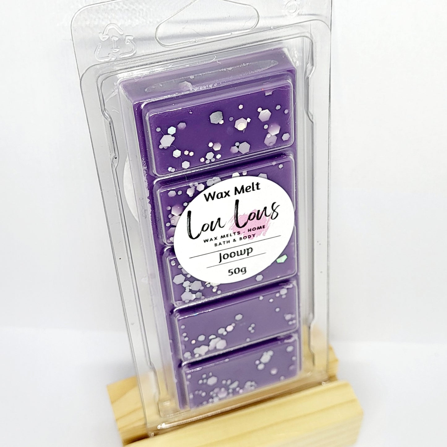 Wax melt snap bar scented in joop