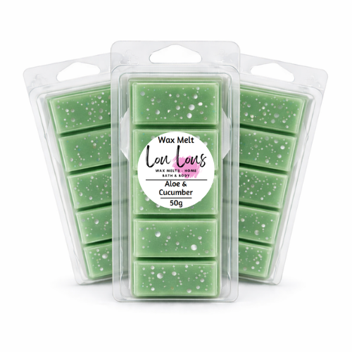 Aloe & Cucumber Wax Melt Snap Bar