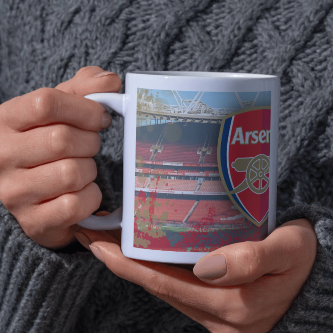 Football Stadium Inspired Mug – Multiple Team Options