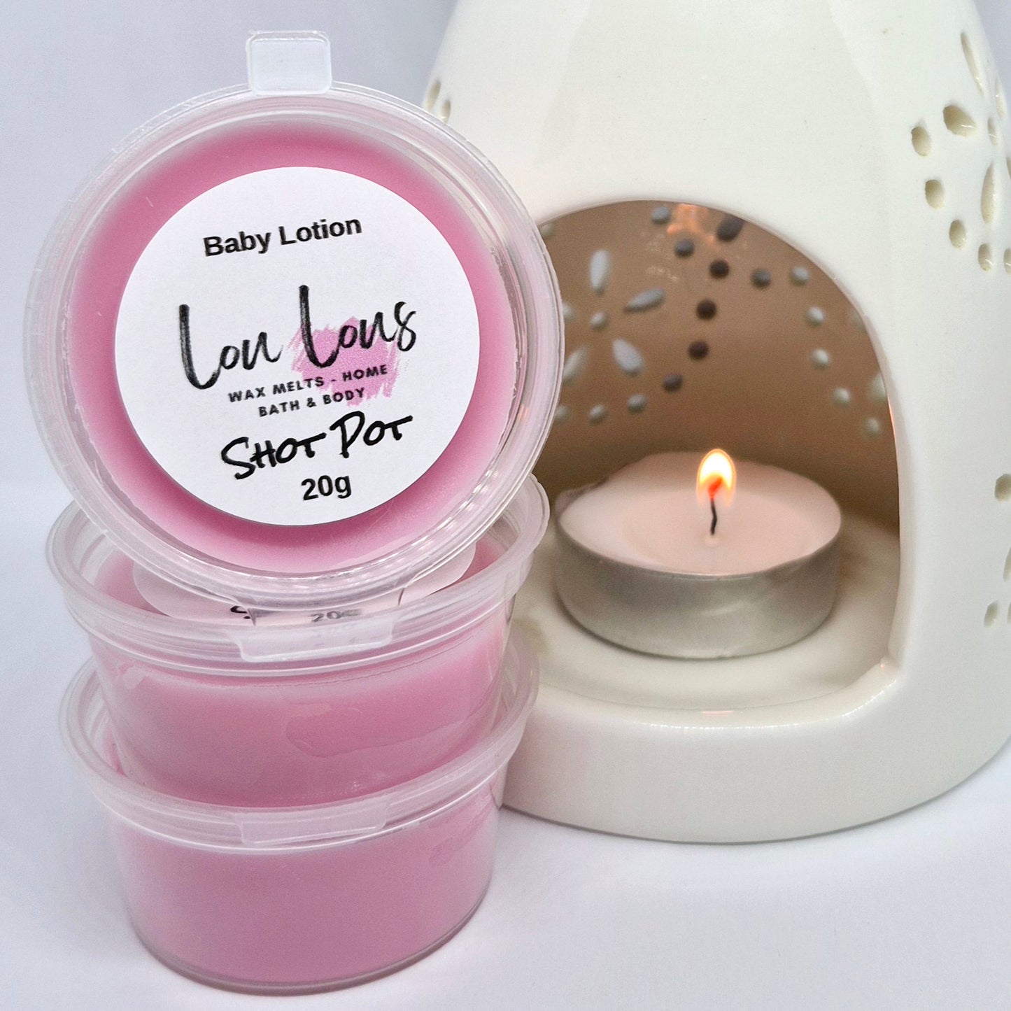 Baby Lotion Wax Melt Shot Pot