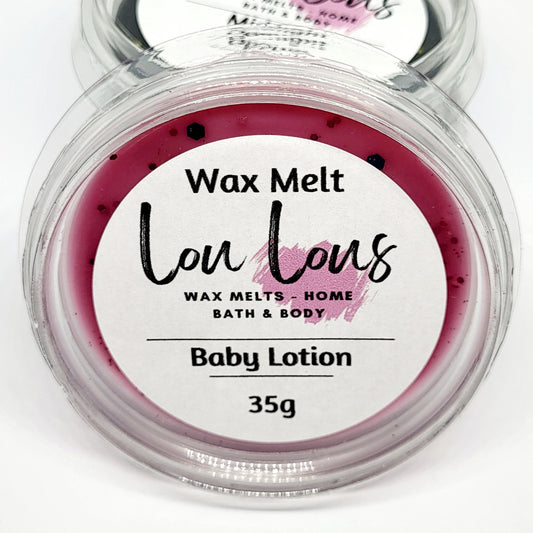 Baby Lotion Wax Melt Pot