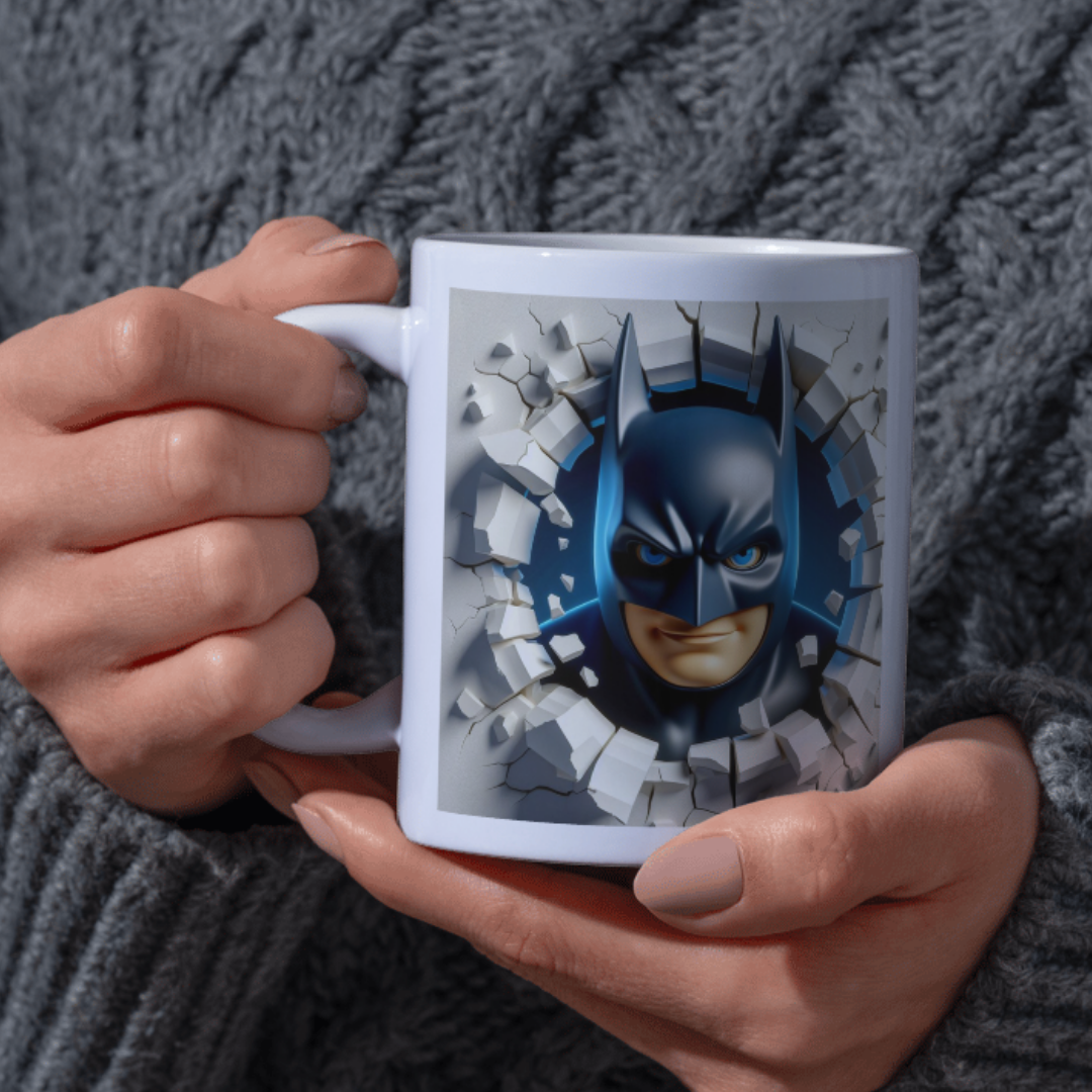 3D Character Effect Mug – Multiple Designs Available