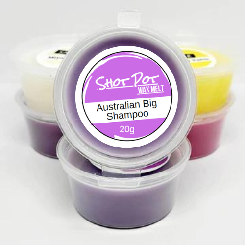 Australian Big Shampoo Wax Melt Shot Pot