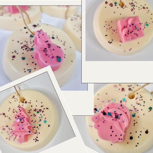 Eskimo Kisses Hanging Christmas Tree Wax Melt