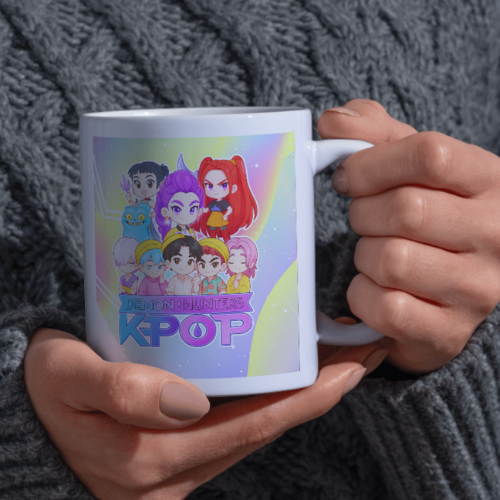 K-Pop Demon Hunters Mug – 3 Design Options