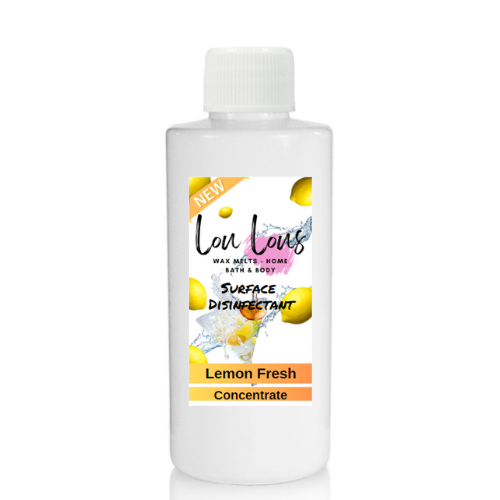 Lemon Fresh 100ml Surface Disinfectant Cleaner Concentrate Base