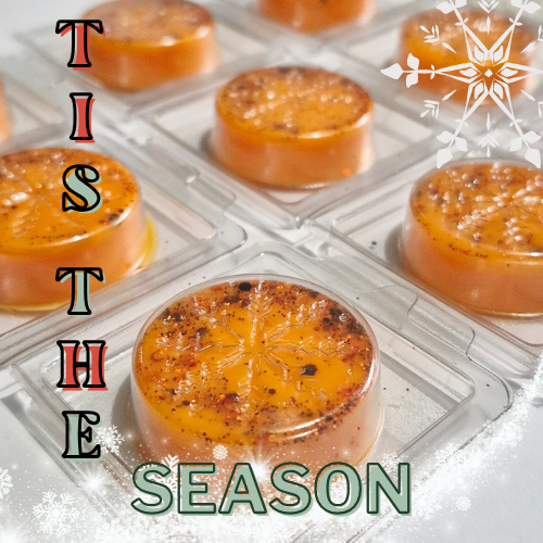Cinnamon & Orange Mini Snowflake Wax Melt