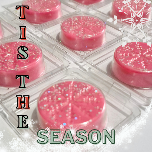 Candy Cane Mini Snowflake Wax Melt