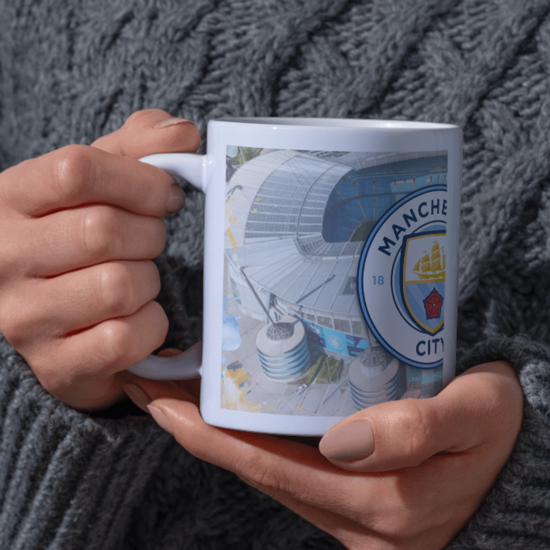 Football Stadium Inspired Mug – Multiple Team Options