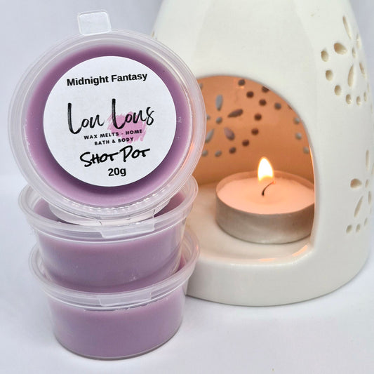 Midnight Fantasy Wax Melt Shot Pot