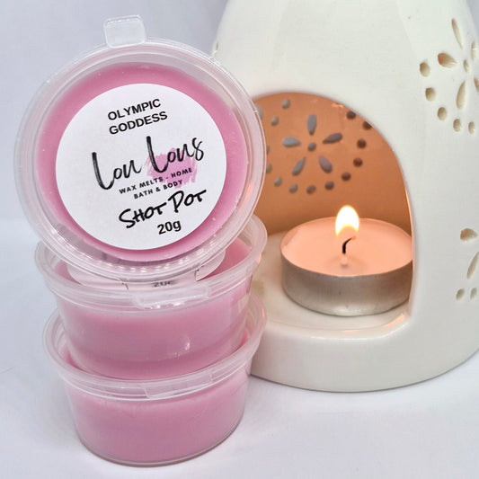 Olympic Goddess Wax Melt Shot Pot