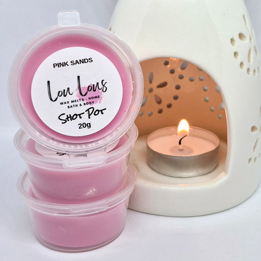 Pink Sands Wax Melt Shot Pot
