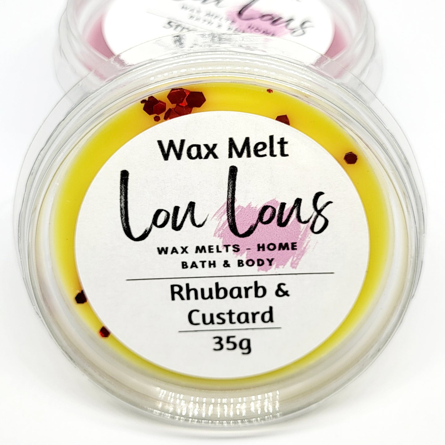 Rhubarb & Custard Wax Melt Pot