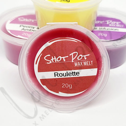 Roulette Wax Melt Shot Pot
