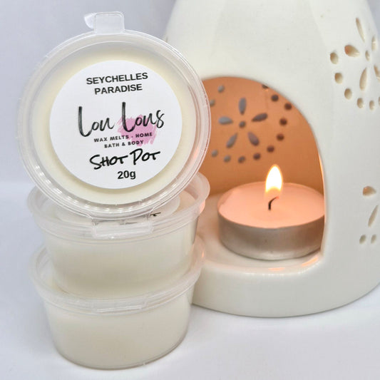 Seychelles Paradise Wax Melt Shot Pot