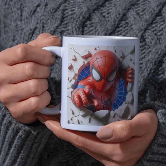3D Character Effect Mug – Multiple Designs Available