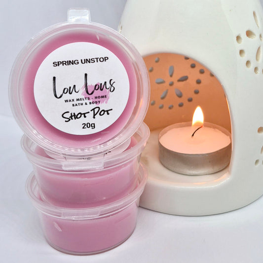Spring Boost Wax Melt Shot Pot