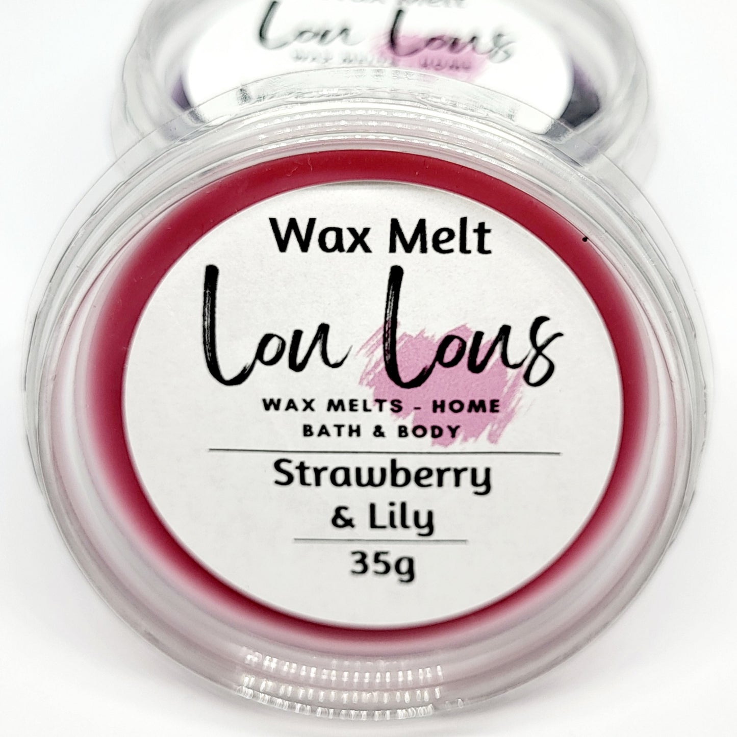 Strawberry & Lily Wax Melt Pot
