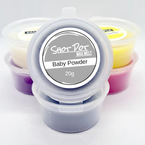 Baby Powder Wax Melt Shot Pot
