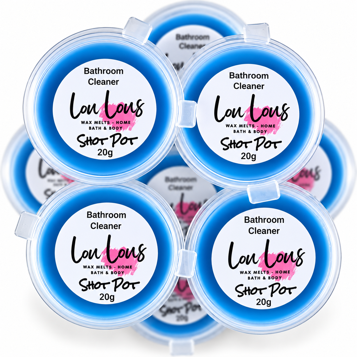 Bathroom Cleaner Wax Melt Shot Pot