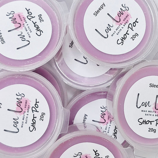 Sleepy Wax Melt Shot Pot