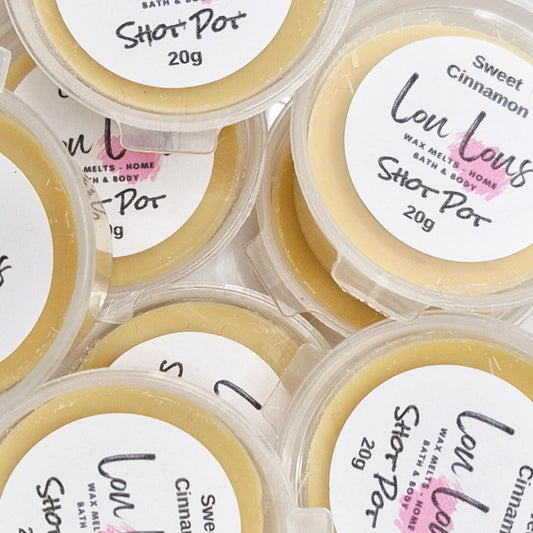 Sweet Cinnamon Wax Melt Shot Pot