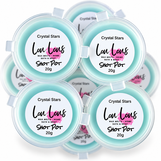 Crystal Stars Wax Melt Shot Pot