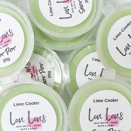 Lime Cooler Wax Melt Shot Pot