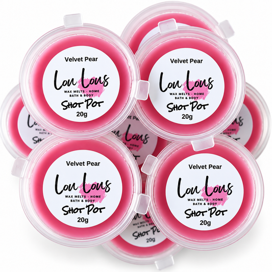 Velvet Pear Wax Melt Shot Pot