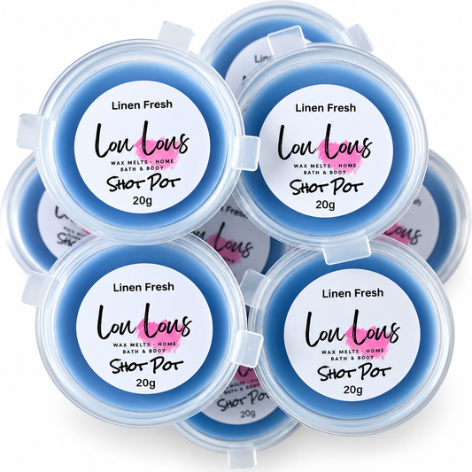 Linen Fresh Flora Wax Melt Shot Pot