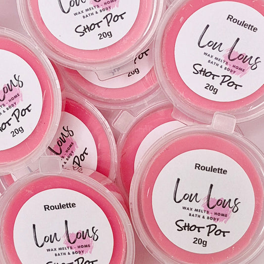 Roulette Wax Melt Shot Pot